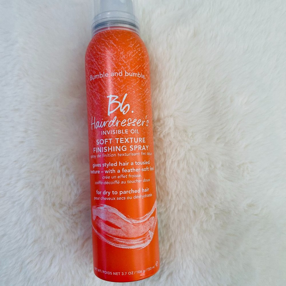 Bumble & Bumble Hairdresser's Invisible Oil Soft Texture Finishing Spray - 3.7oz